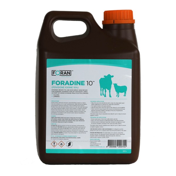 Foradine Iodine Spray 10% 